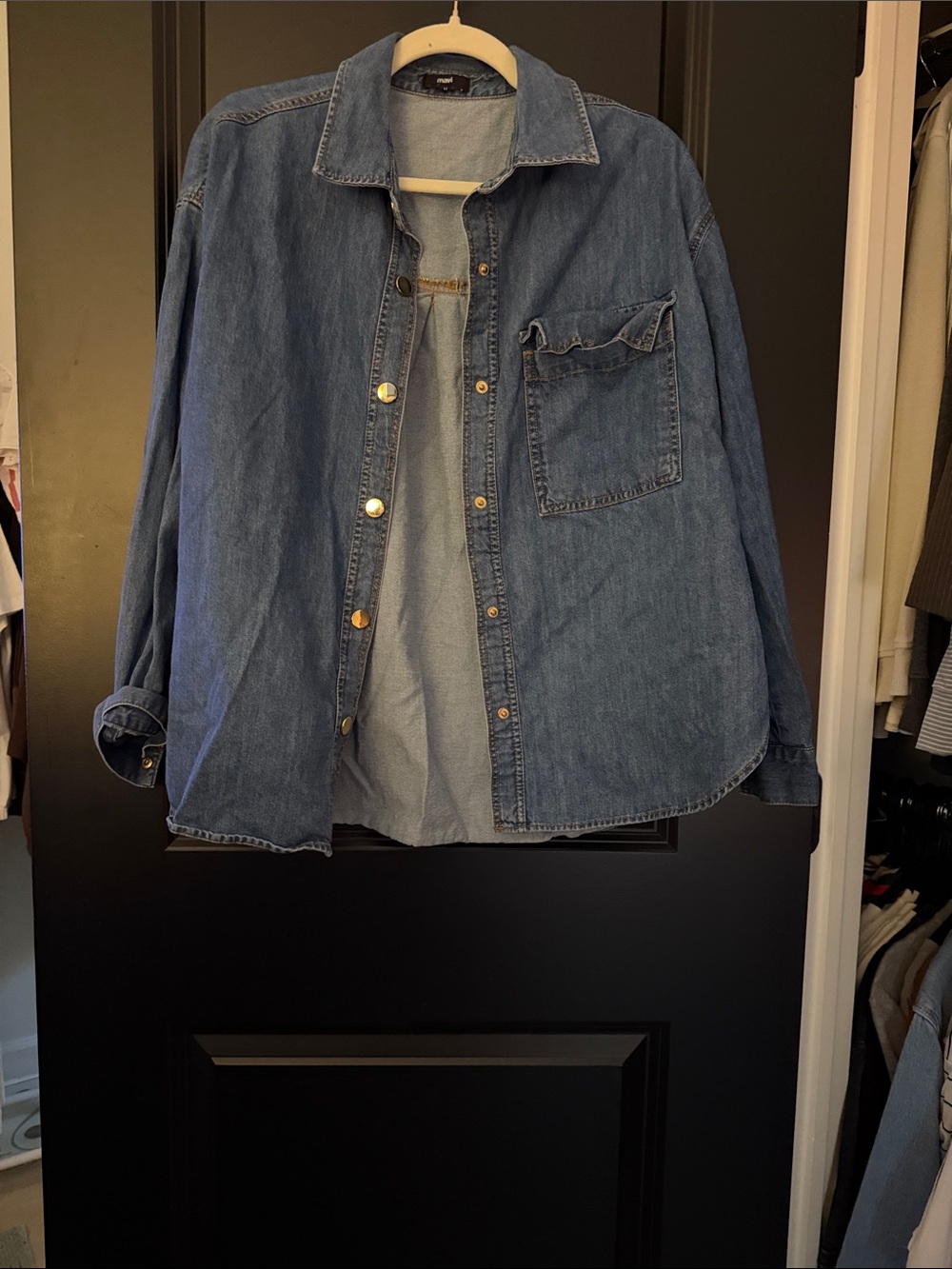 Mavi Denim Shirt in Light Blue